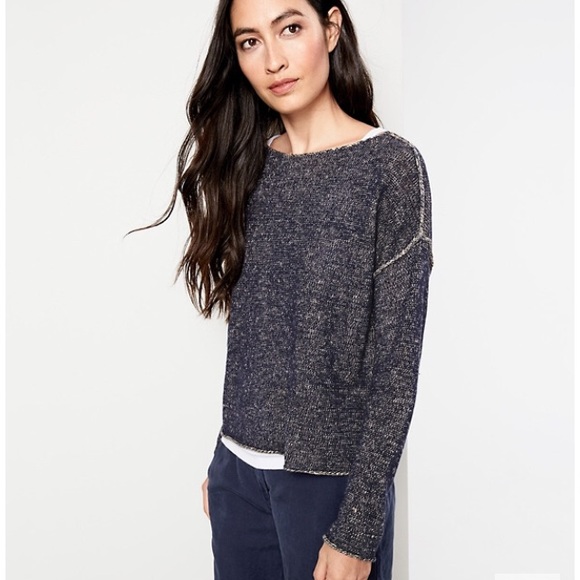 Eileen Fisher Sweaters - EILEEN FISHER Organic Bateau Neck Sweater